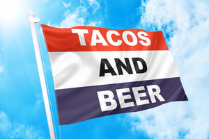 Tacos and Beer Flag