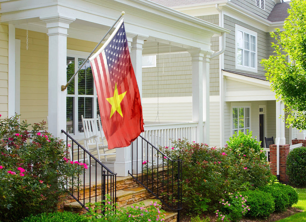 Vietnamese American Hybrid Flag