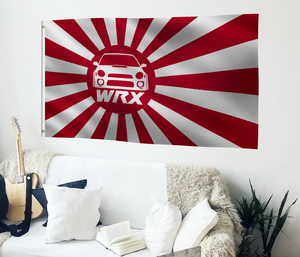 WRX Japanese Rising Sun Flag