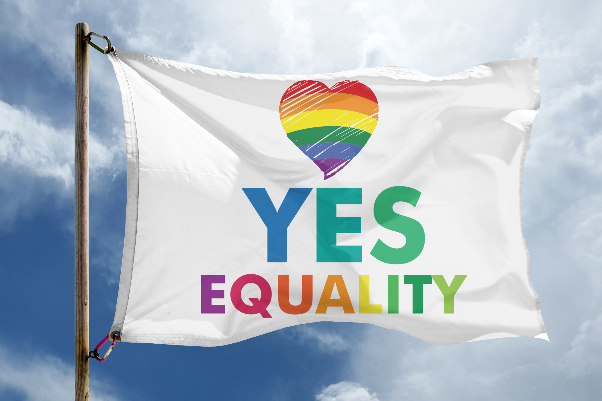 Yes Equality Flag